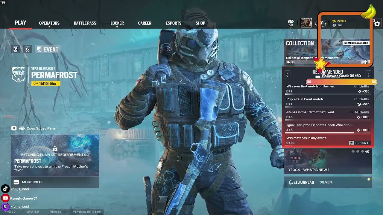 [🔴LIVE] ITS THAT WHAT I THINK IT IS- SIEGE "X"? [KFU VODS]