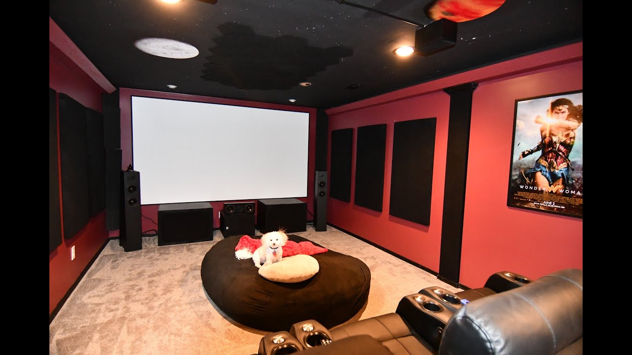 DIY Home Theater Tour (update 2) 7.4.4 Atmos