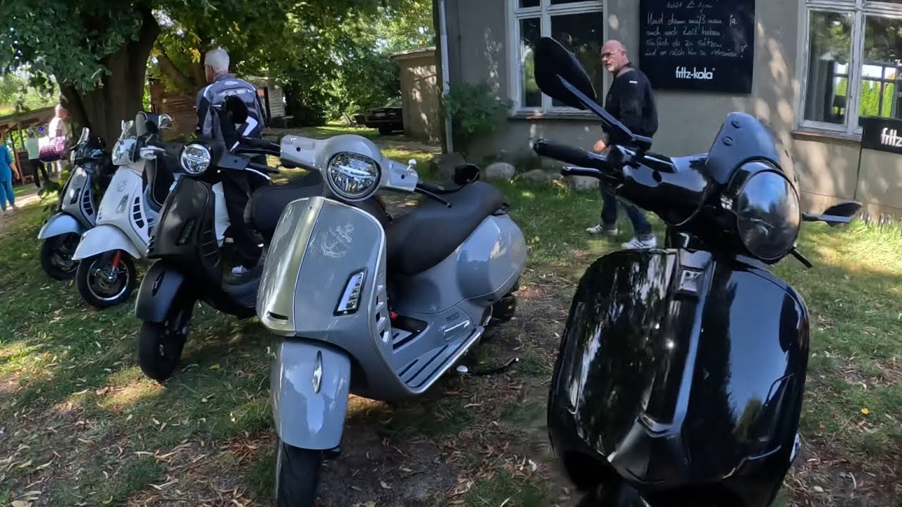 Vespa Hanseaten on Tour