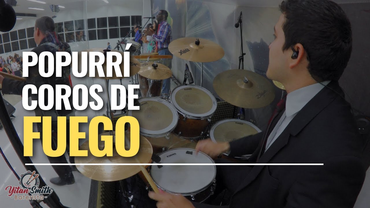 Popurrí #44 coros de fuego - en batería