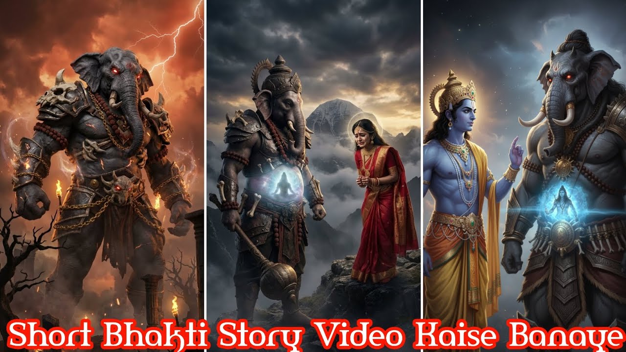 Short Bhakti Story Video Kaise Banaye | AI Tools Se Bhakti Shorts Create Kare |