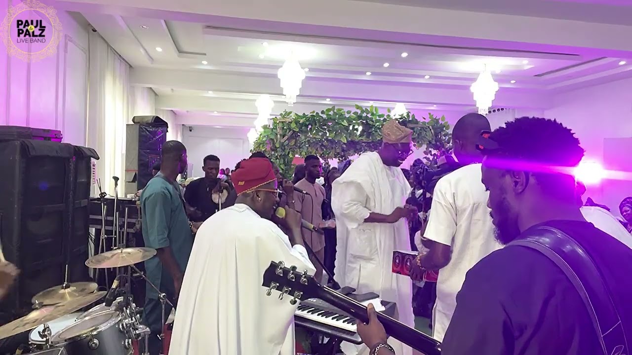 PAUL & PALZ LIVE FOR DAMI & LOLA’s traditional wedding 🤩