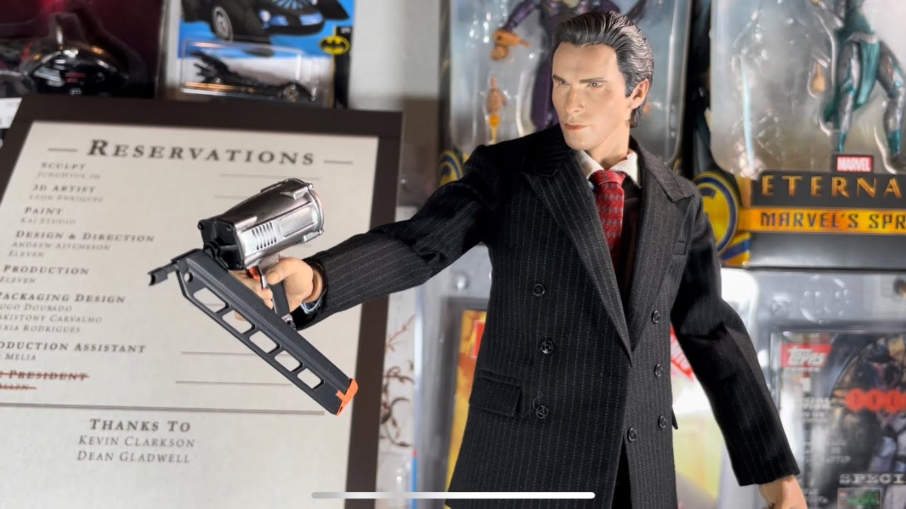 American Psycho Pattrick Bateman 1/6th scale action figure by Iconiq Studios Action Figure Review