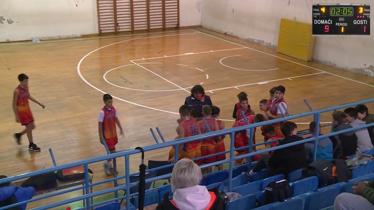 KK Galeb-KK ProBasket  53:44 Ml. Pioniri 2023/2024