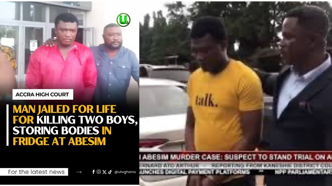 Richard Appiah who killed and stored the bodies of two boys in a fridge has been sentenced to life🔥