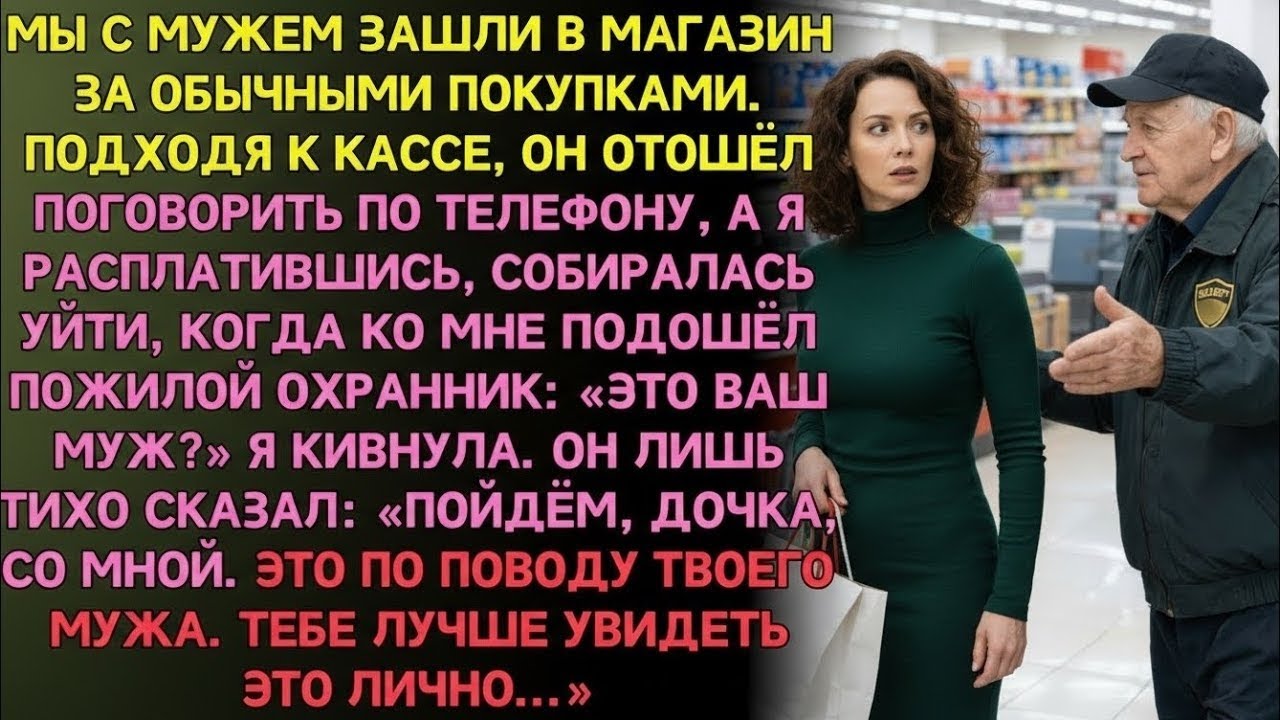 Я шла за покупками… а охранник разрушил мой брак из-за правды, скрытой 7 лет