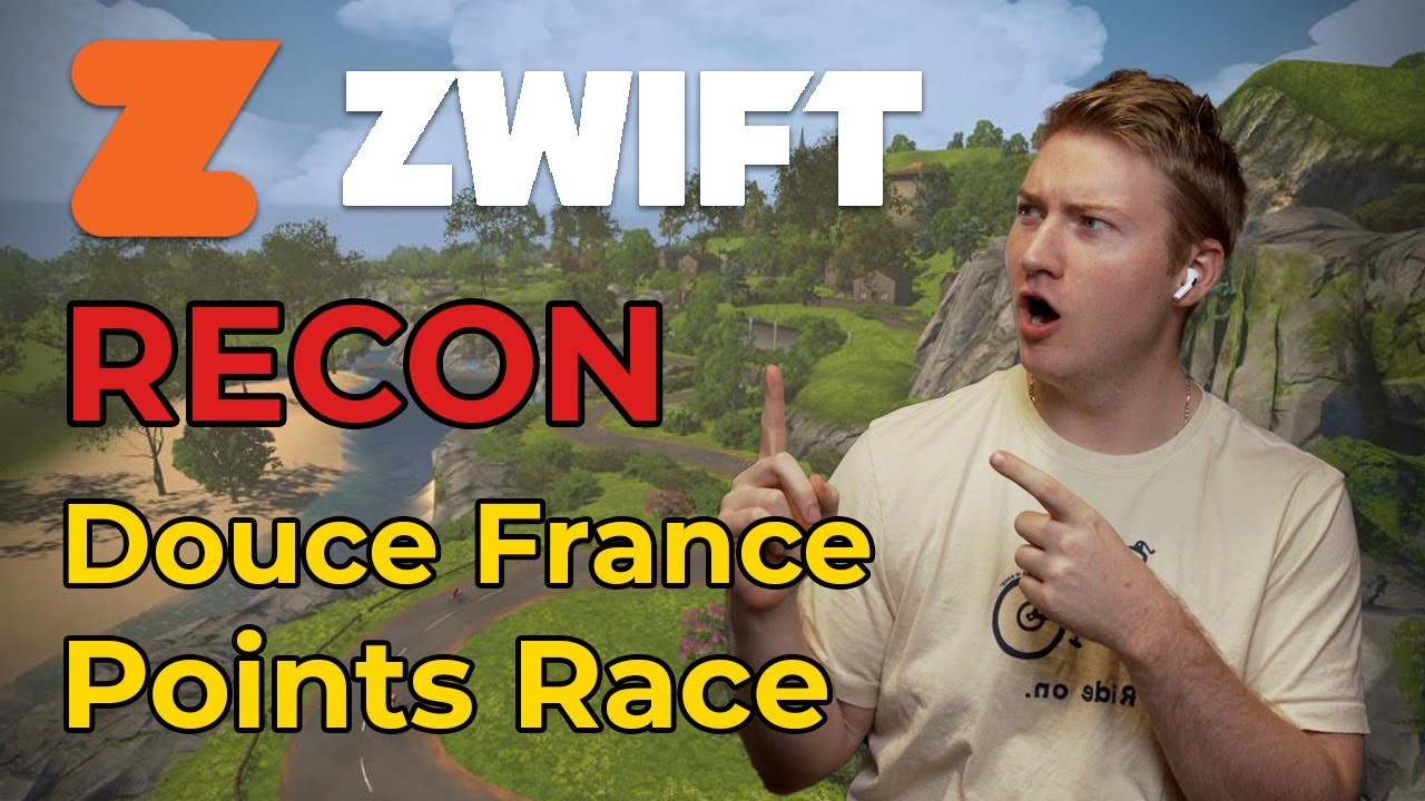 Douce France Recon || Гонка по очкам || Zwift Racing League 2025 || 3-й этап, 2-й этап