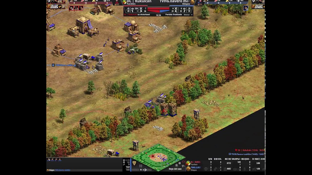 🔥🔥🔫🔫Age of empires 2 | Torneo Dark Legion | *TVHG.LlaveroMaldito vs DL| kukulkan*🔫🔫🔥🔥