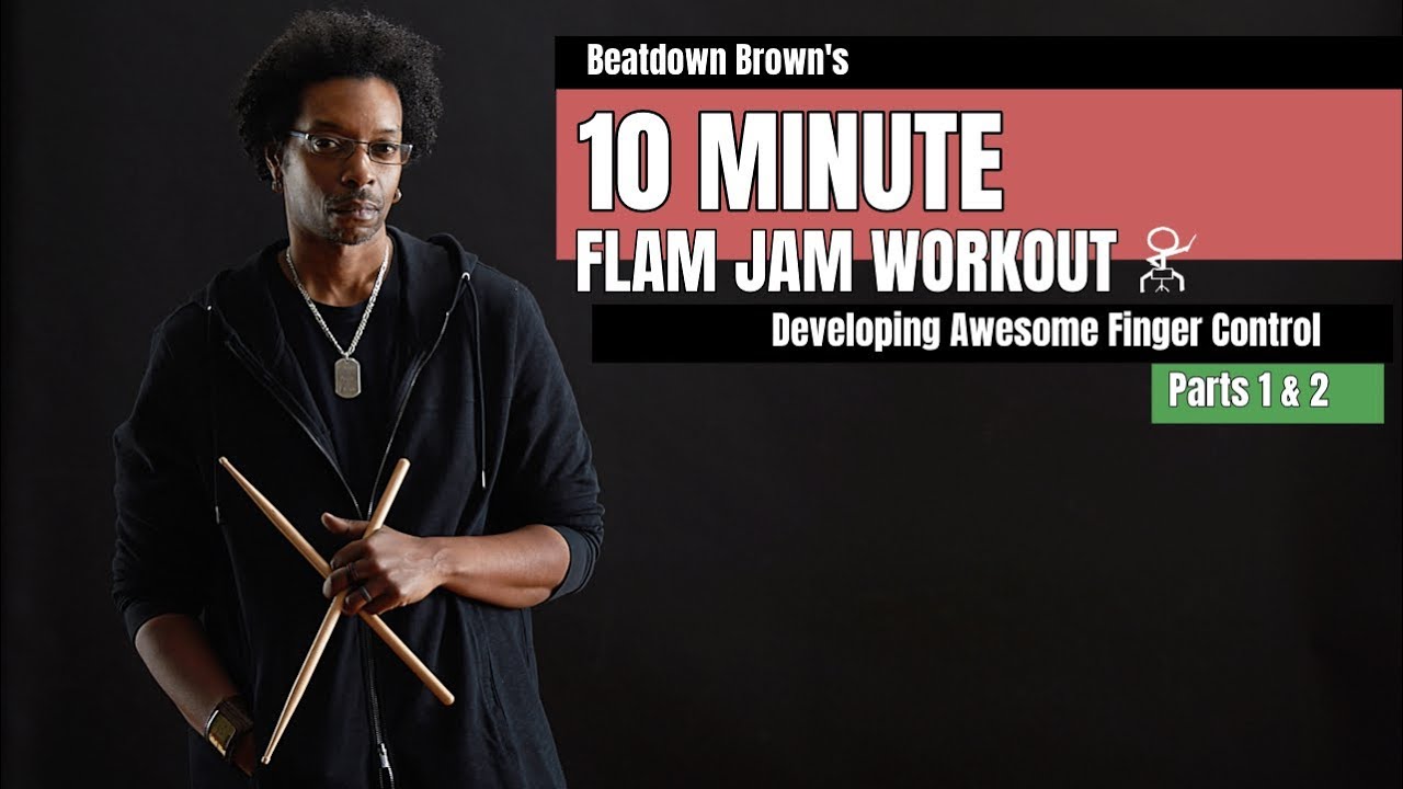 10-минутная тренировка Flam Jam! с Beatdown Brown (очк. 1 и 2)