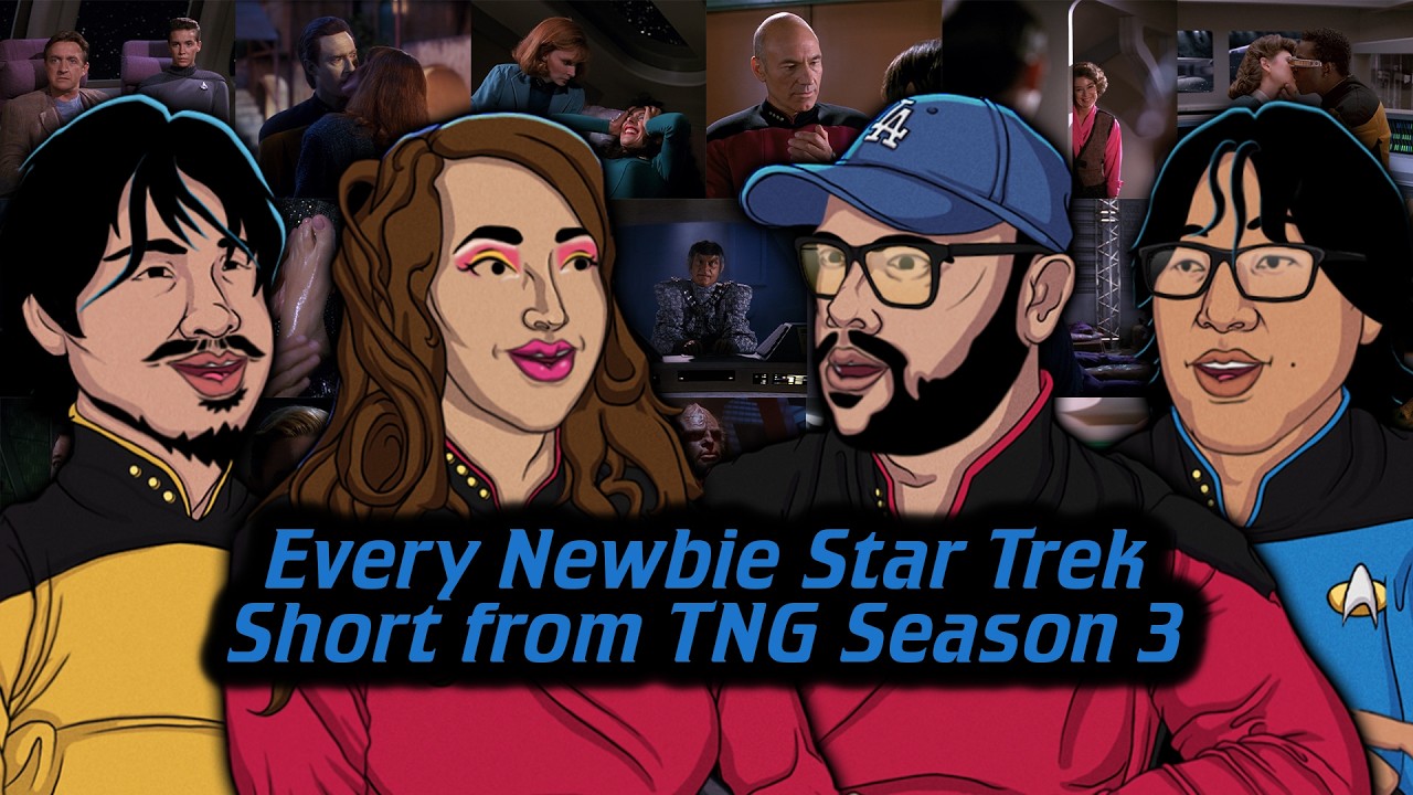 This show's starting to get GOOD! - Newbies Watch Star Trek: TNG, Season 3
