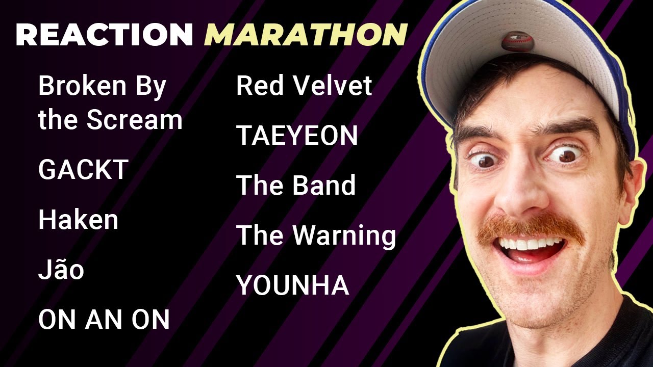 The Warning, TAEYEON, Red Velvet, Haken, GACKT, Jão, YOUNHA, and more!! Monthly Marathon 08/25