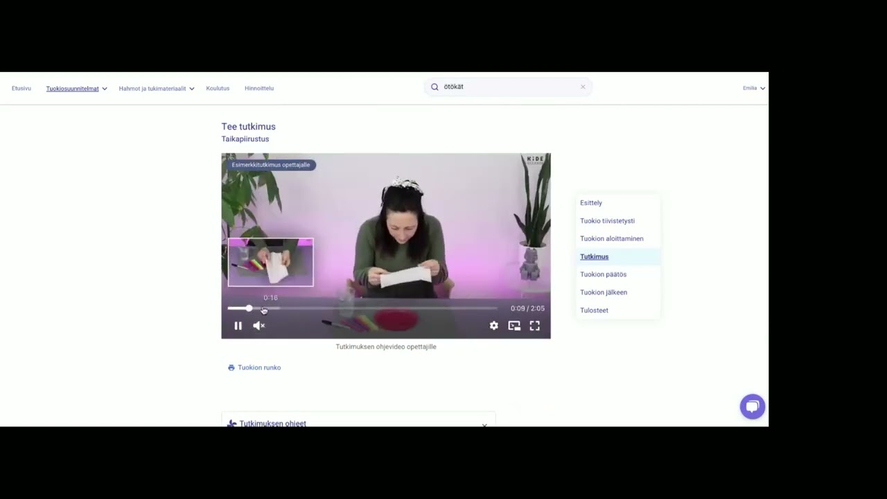 Webinaaritallenne: Tutustu Kide Science  palveluun