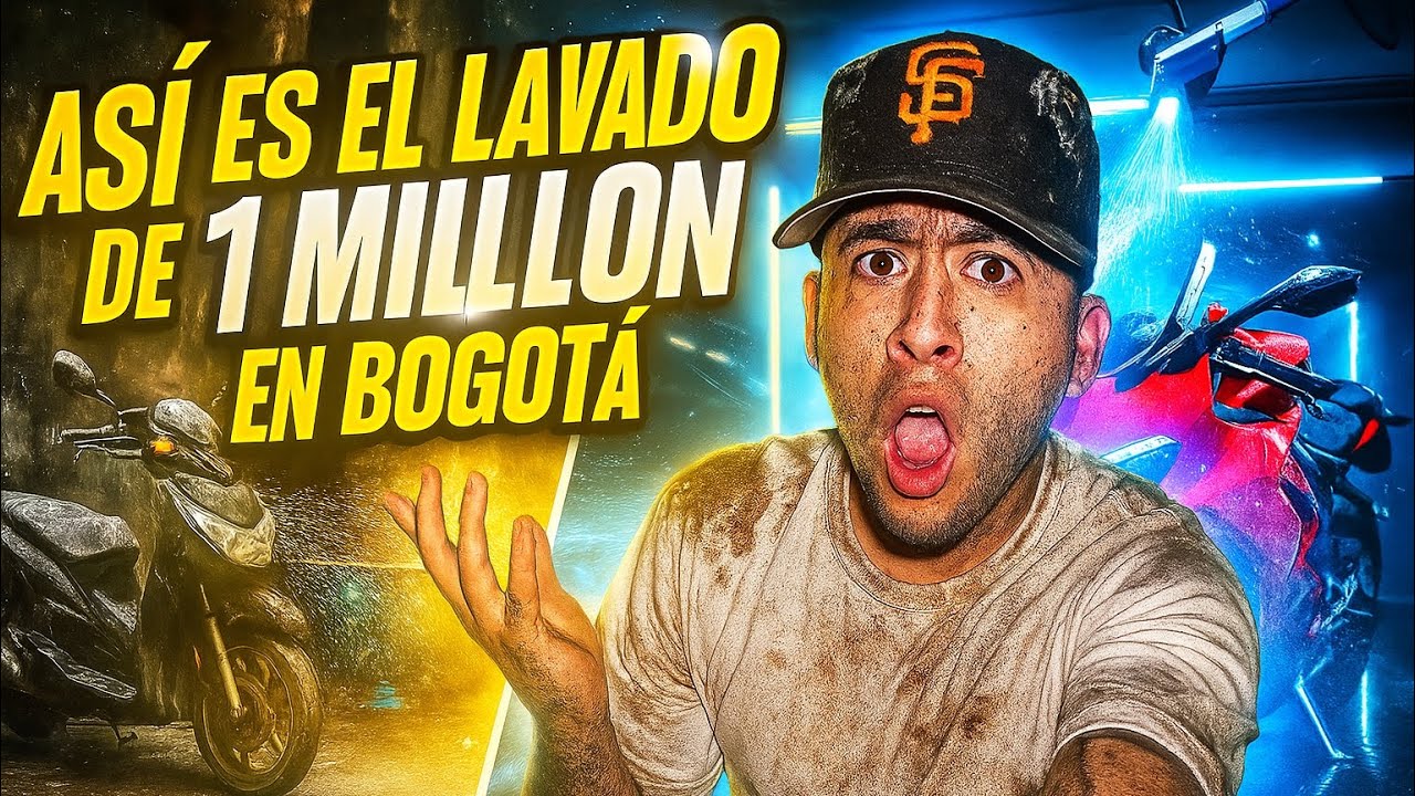 ¿Vale la pena LAVAR tu MOTO en un lavadero de LUJO?🤔