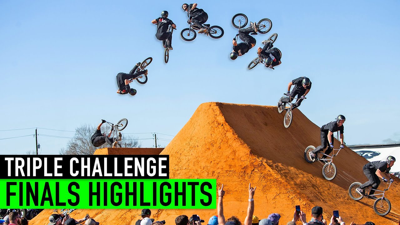 FINALS HIGHLIGHTS - BMX TRIPLE CHALLENGE - ARLINGTON TEXAS  2024