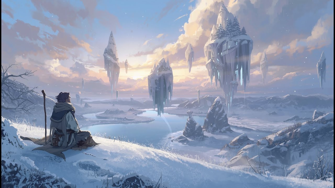 Winter Meditation ❄️ | Peaceful Music for the Present Moment
