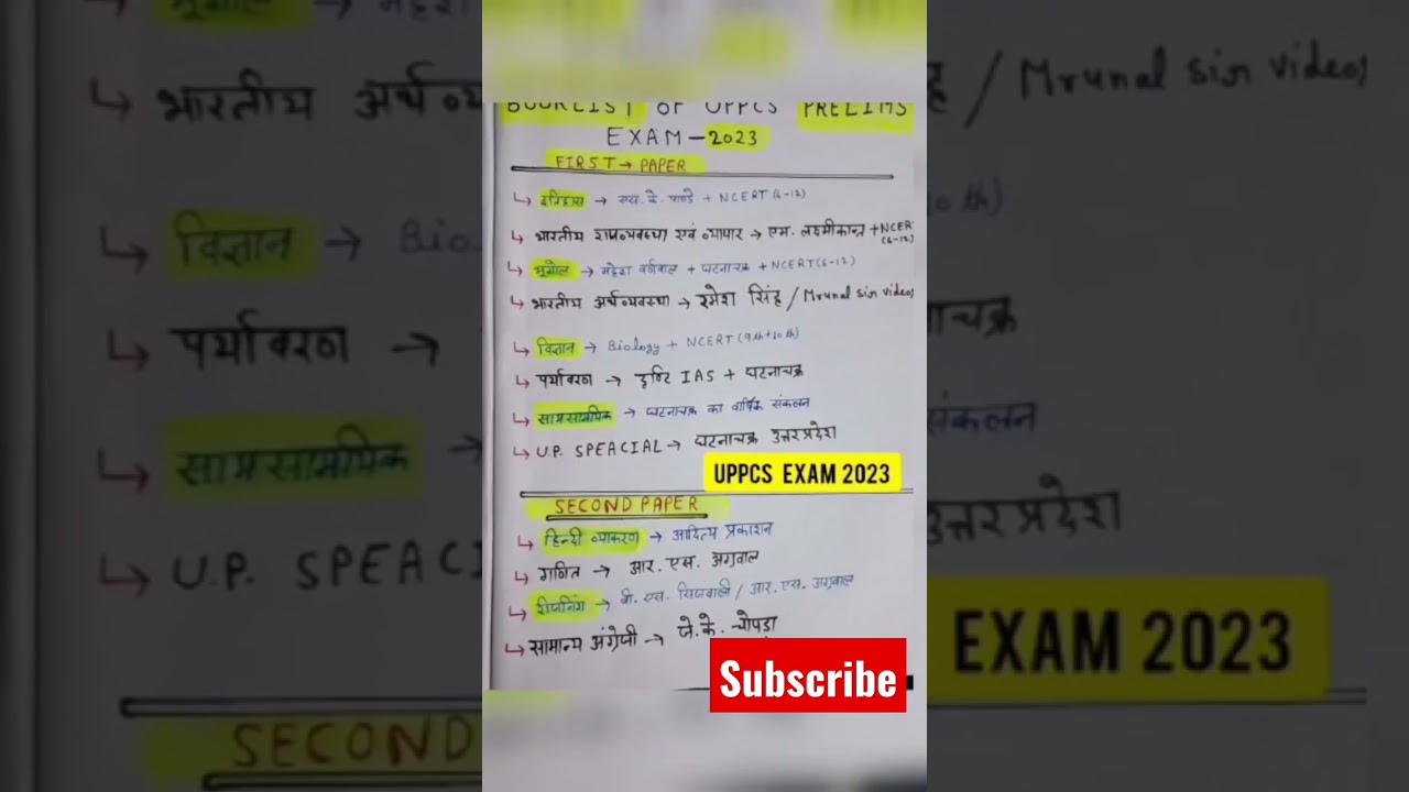 📖🔥All booklist of UPPCS for pre..Exam |💯You can now start your preparation for a better planning.@✍️