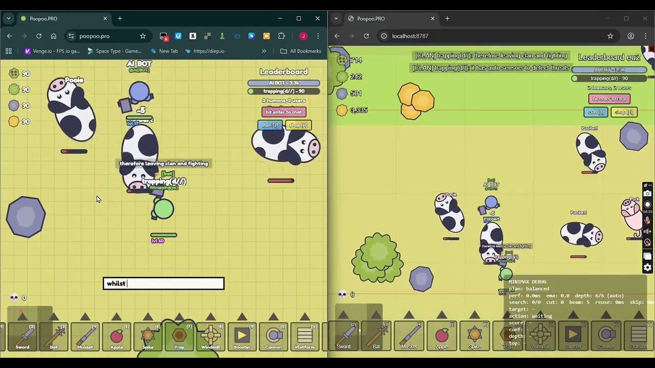 Ai Bot Showcase! in poopoo.pro!
