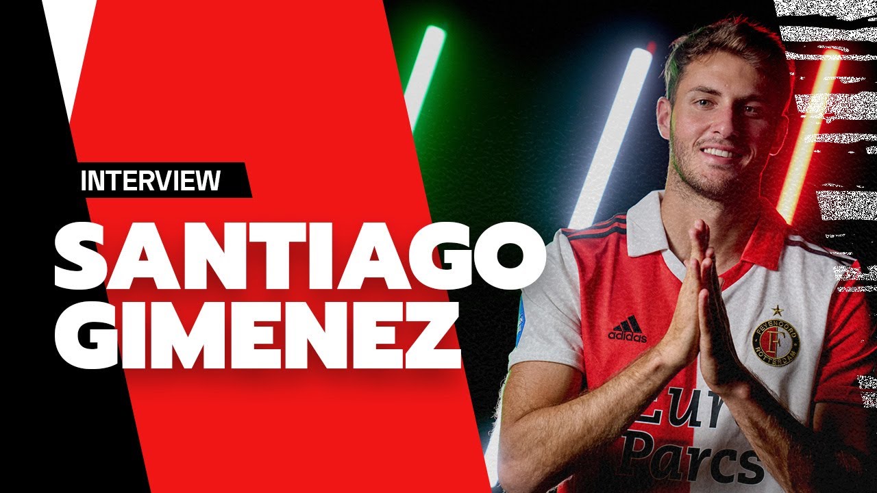 FIRST INTERVIEW IN 🔴⚪️⚫️ | SANTIAGO GIMENEZ 🇲🇽