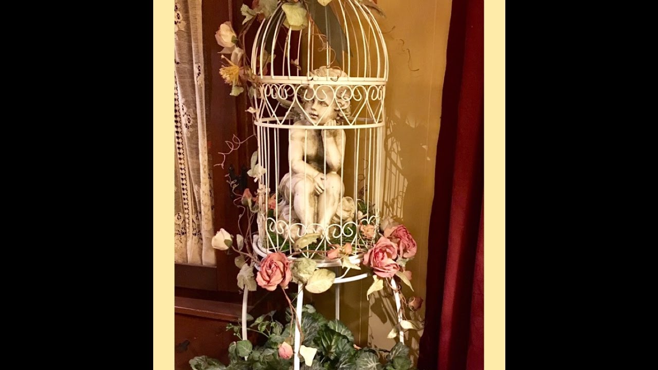 DIY~ How To Shabby Chic A Bird Cage