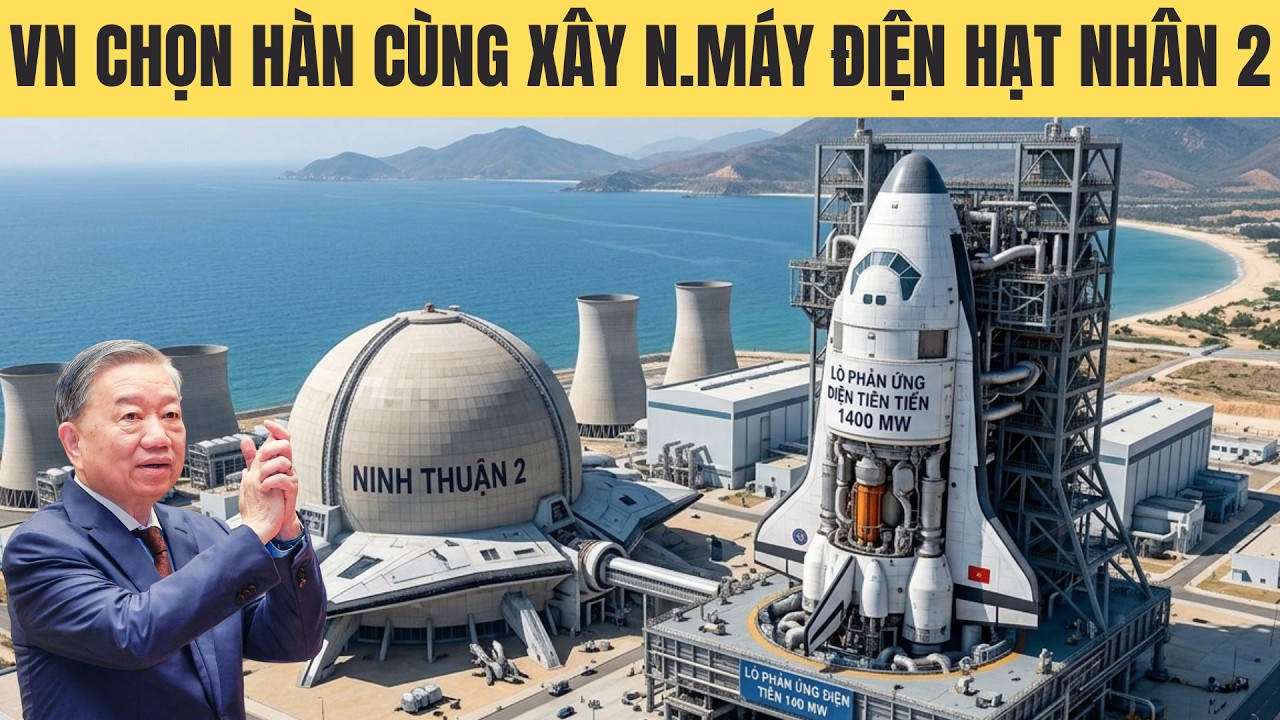 Tại sao Việt Nam chọn H&agrave;n Quốc c&ugrave;ng x&acirc;y nh&agrave; m&aacute;y điện hạt nh&acirc;n thứ 2 ?