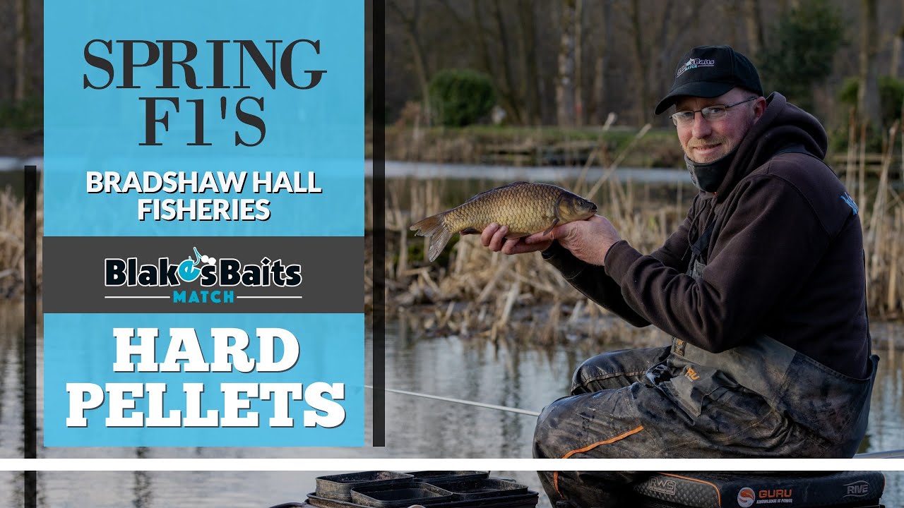Pellet Fishing - Spring F1 Hard Pellet Fishing for F1s at Bradshaw Hall Fisheries