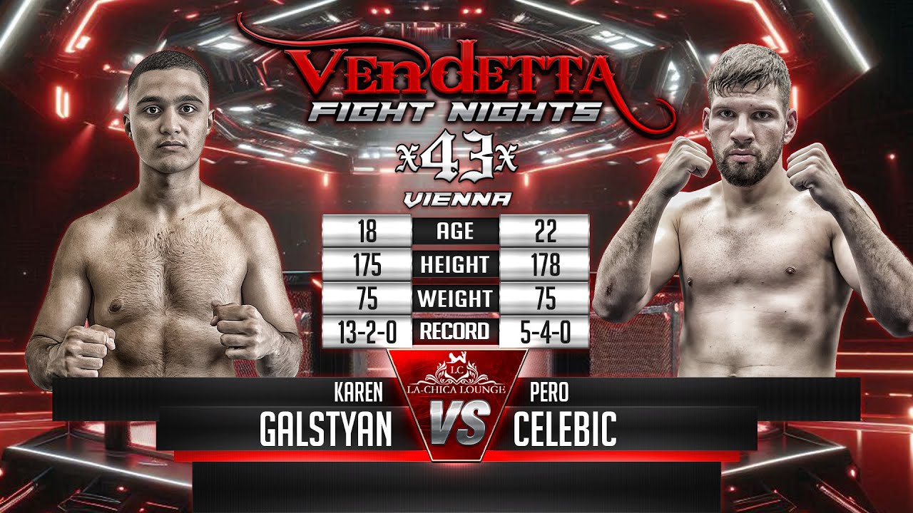 Vendetta 43 | Karen Galstyan VS Pero Celebic