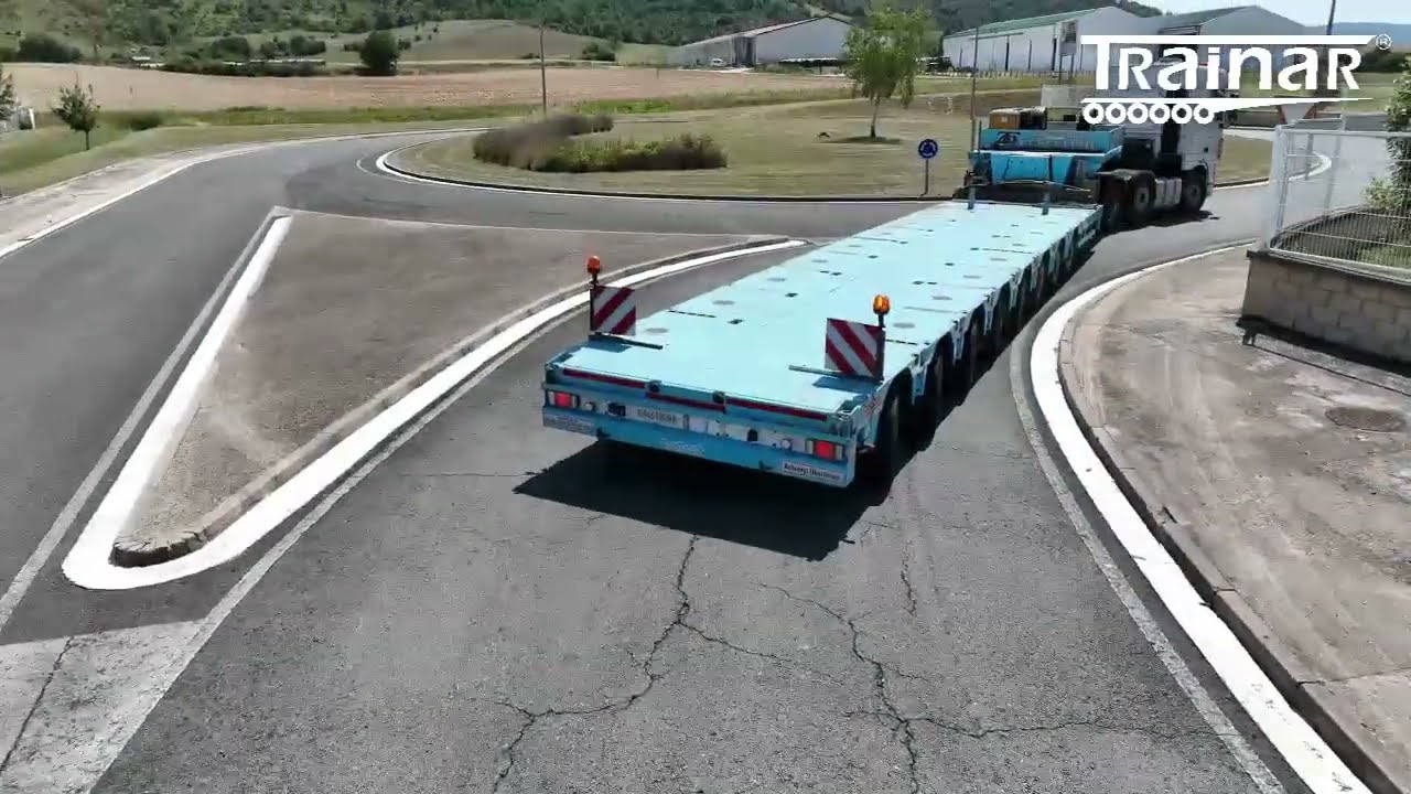 Cama semi baja de 8 ejes pendulares. Ref: SC015