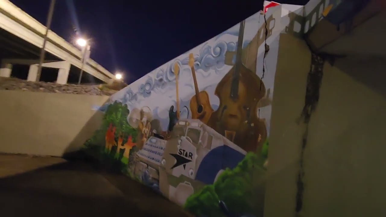 Que bonito lugar solo q espantan hay tunel #viral #nashvilletn 