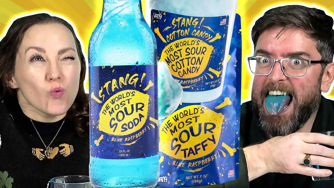 Irish People Try The World's Most Sour Stuff