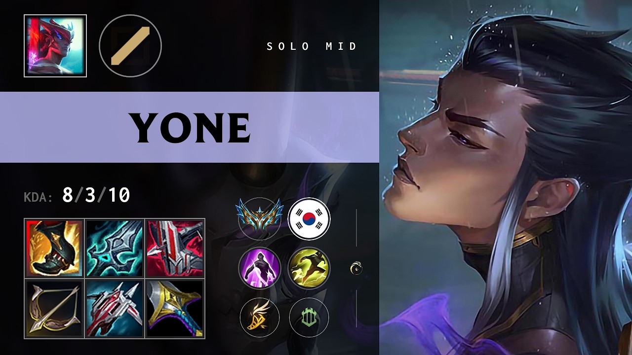 Yone Mid vs Annie - KR Challenger Patch 26.11