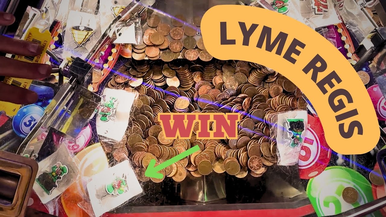 ghost win at LYME REGIS!! 👻 2p Coin Pusher | Amusement Arcade | Episode 51