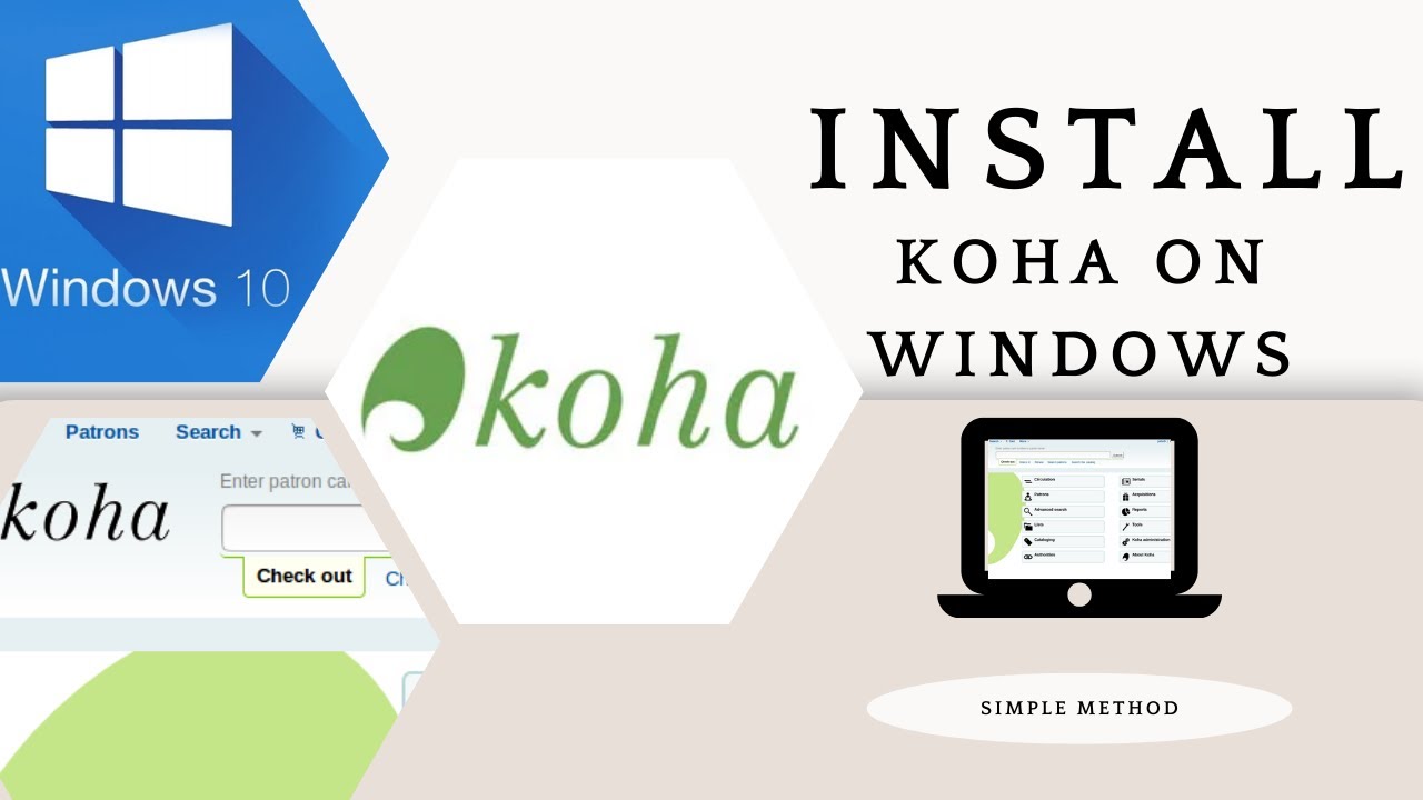 [Obsolete] Install KOHA on Windows | Easy Method | No Porgramming Knowledge Required | Windows