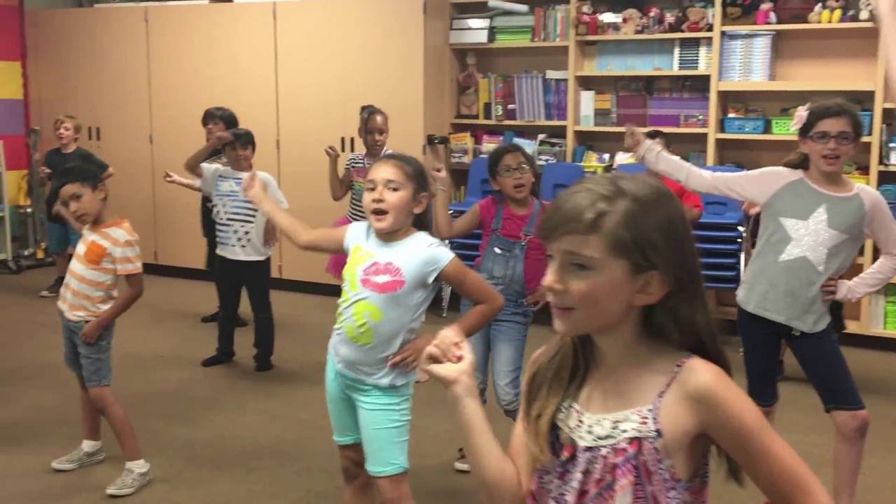 Third Graders end of day dance to Justin Timberlake's  