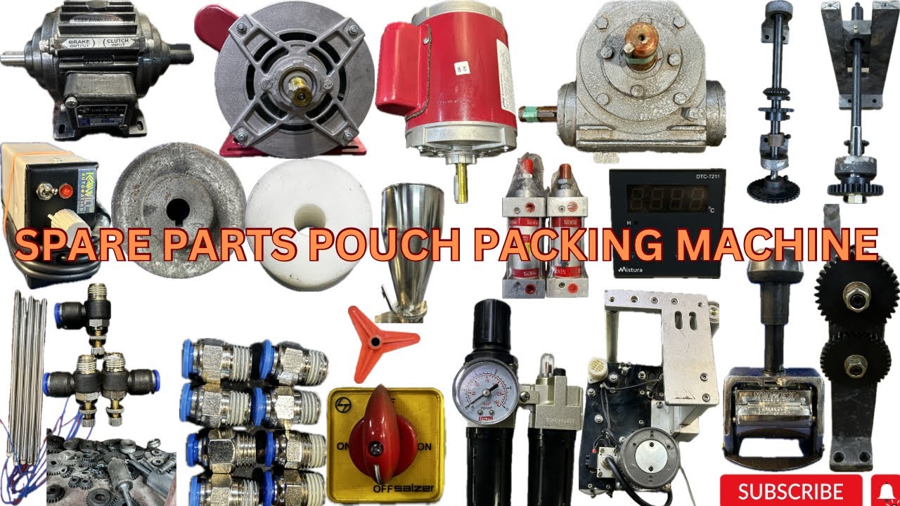 Spare Parts Pouch Packing Machine All Parts And Service#spareparts #packingmachinespareparts