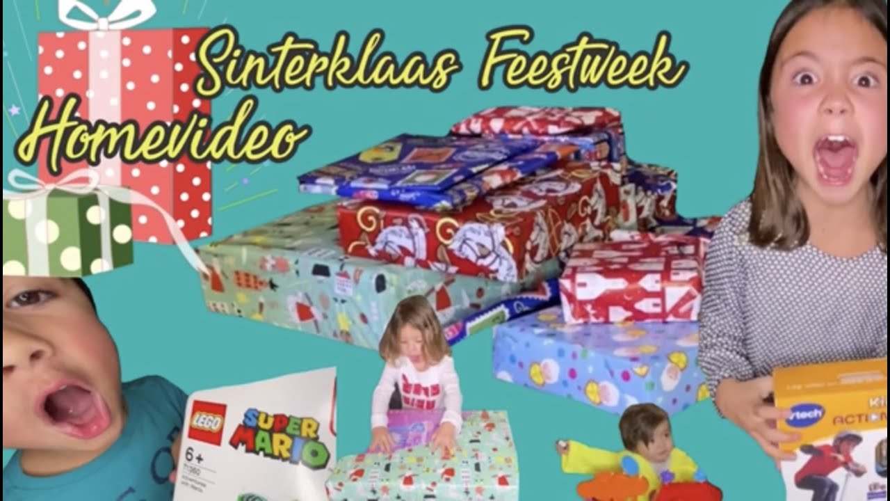SINTERKLAAS VIERING 5 DECEMBER 🎁 | De 4 Vloggetiers Familievloggers