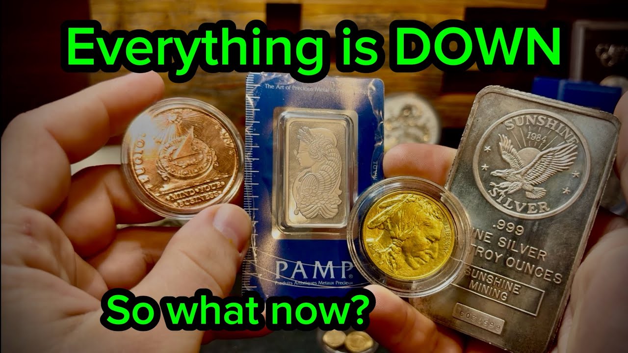 Metals Selloff: Gold, Silver & Copper All Drop. What Should Stackers Do Now?