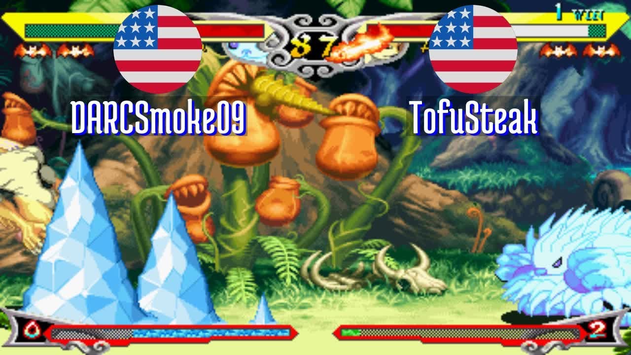 FT3 @vsavj: DARCSmoke09 (US) vs TofuSteak (US) [Vampire Savior vsav Fightcade] Jan 21