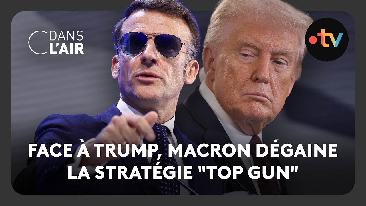 Face à Trump, Macron dégaine la stratégie “Top Gun”  -  C dans l’air - 23.01.2026
