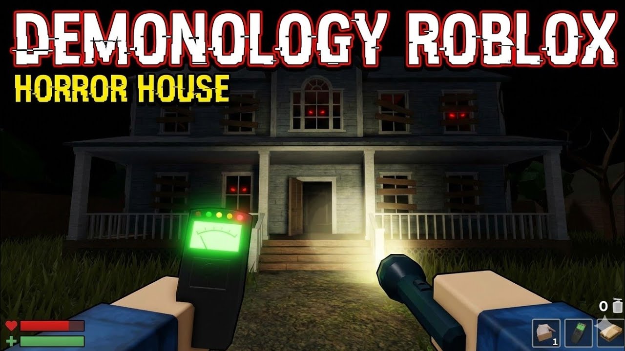 Ghost Hunting in Demonology Roblox 😱 | Horror House Escape