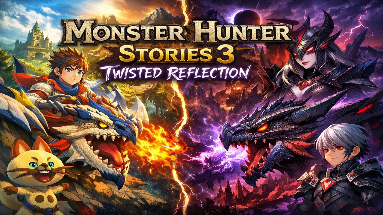 Monster Hunter Stories 3: Twisted Reflection - fui enganado kkkkk