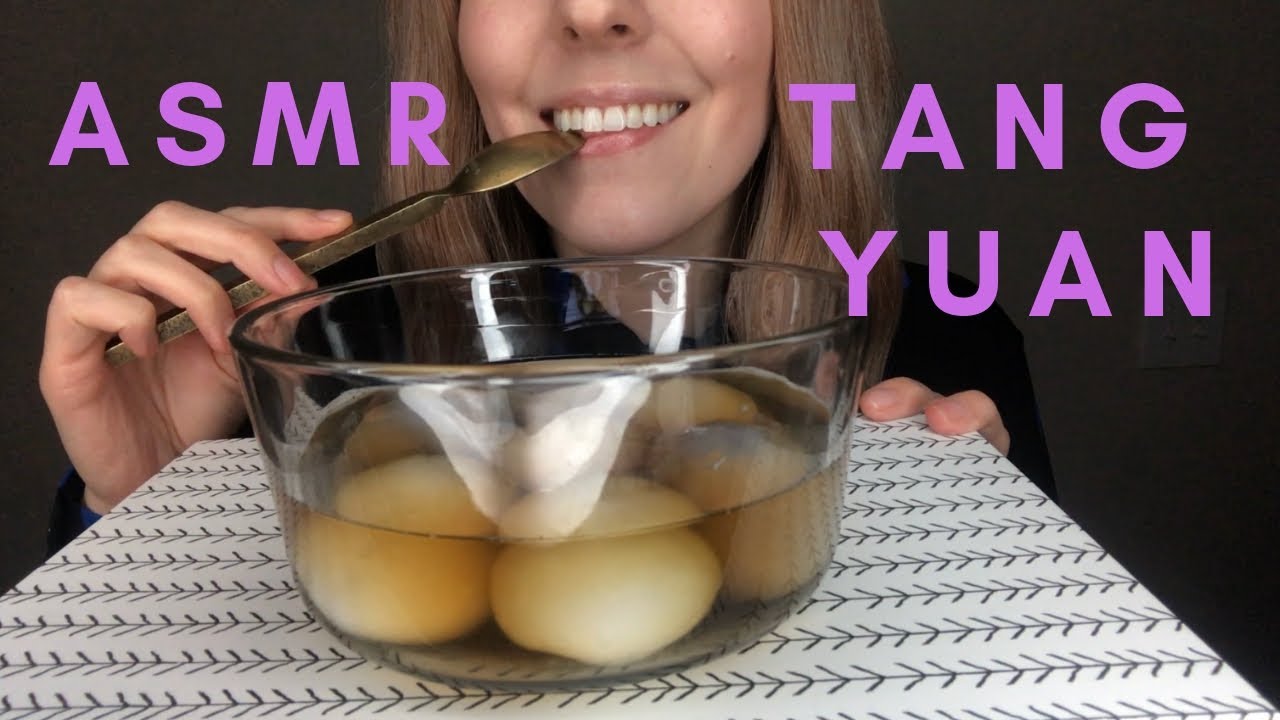 ASMR Tang Yuan | Eating Sounds