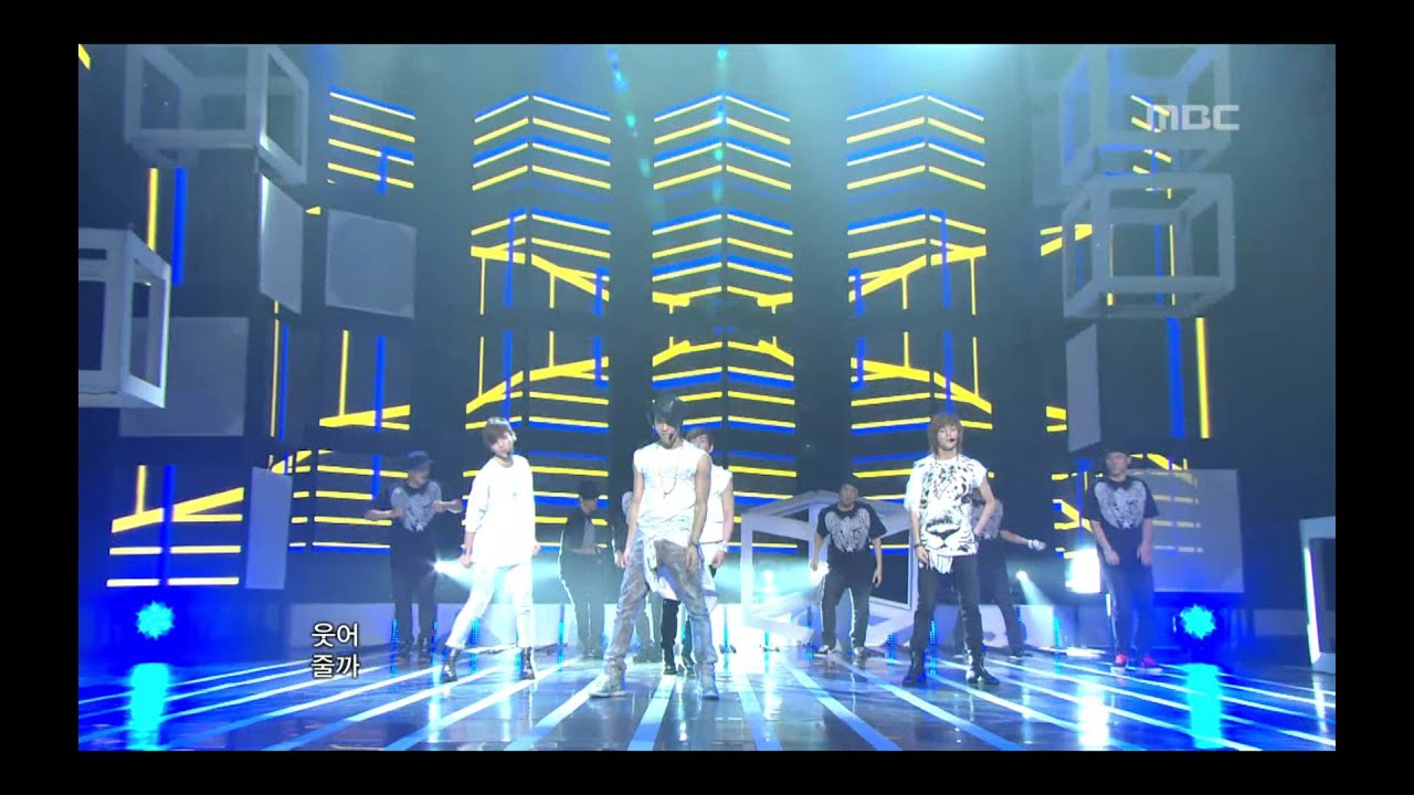 SHINee - Up & Down, 샤이니 - 업 앤 다운, Music Core 20100724
