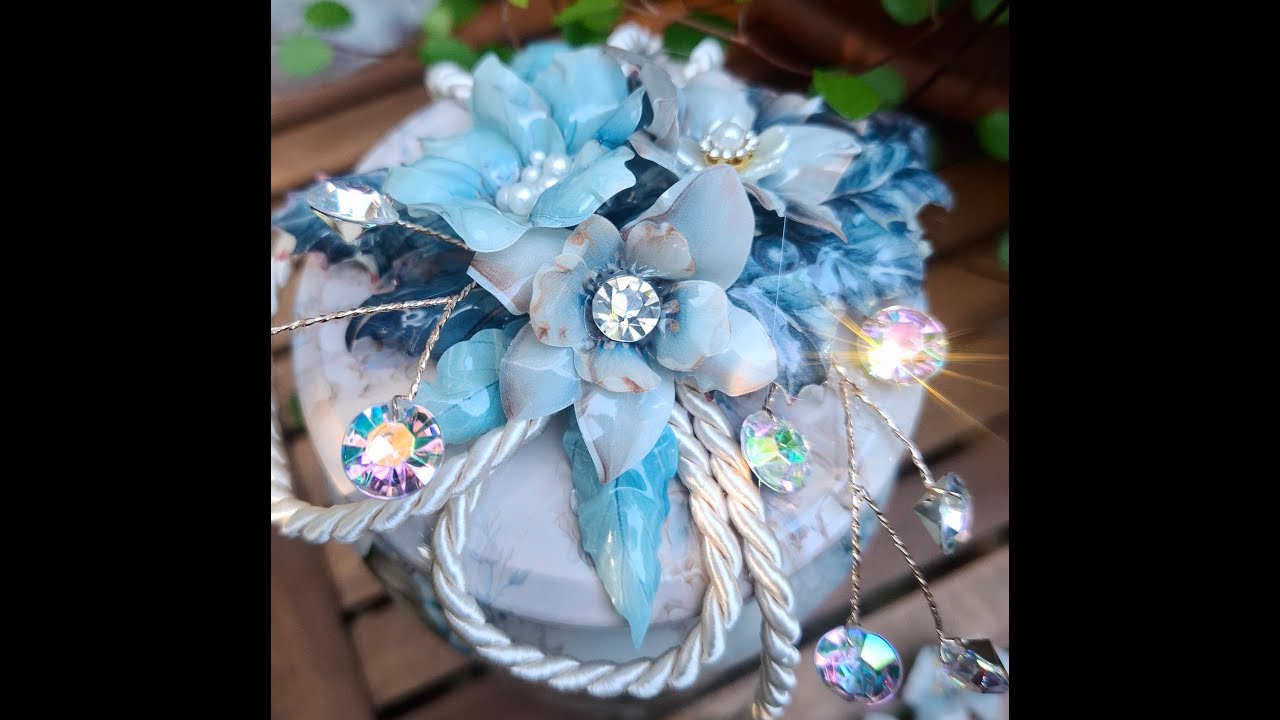 Anleitung für 3D Blüten – Flower forming – Instructions for 3D Blossoms