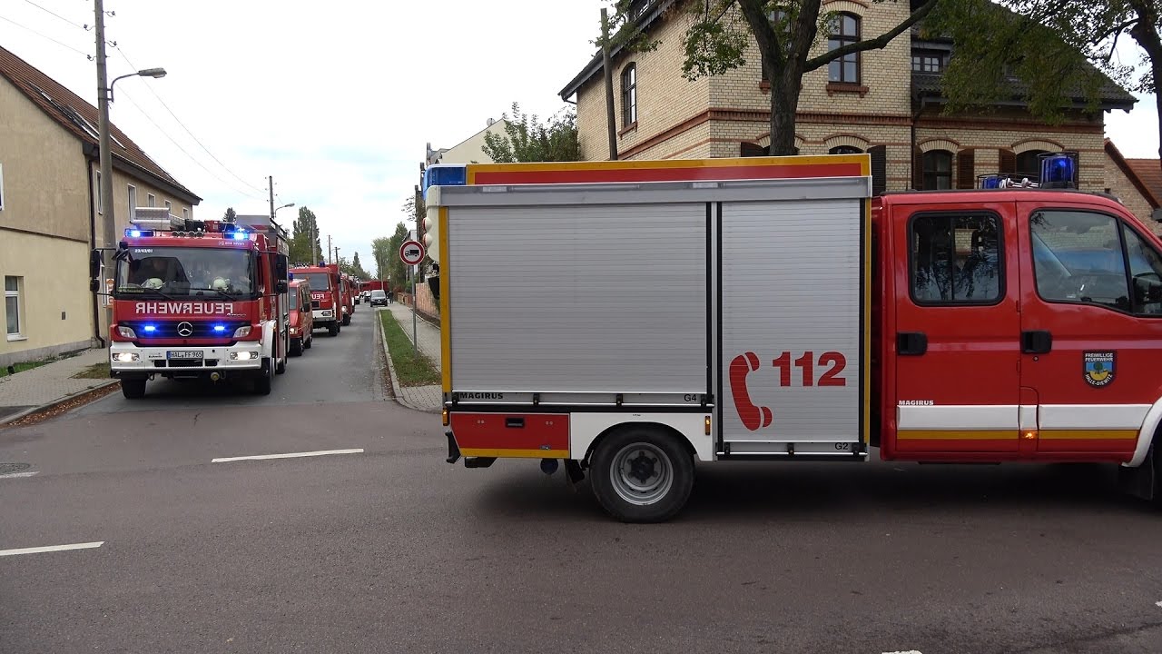 [110 Jahre!] Festumzug FF Halle (Saale)-Diemitz