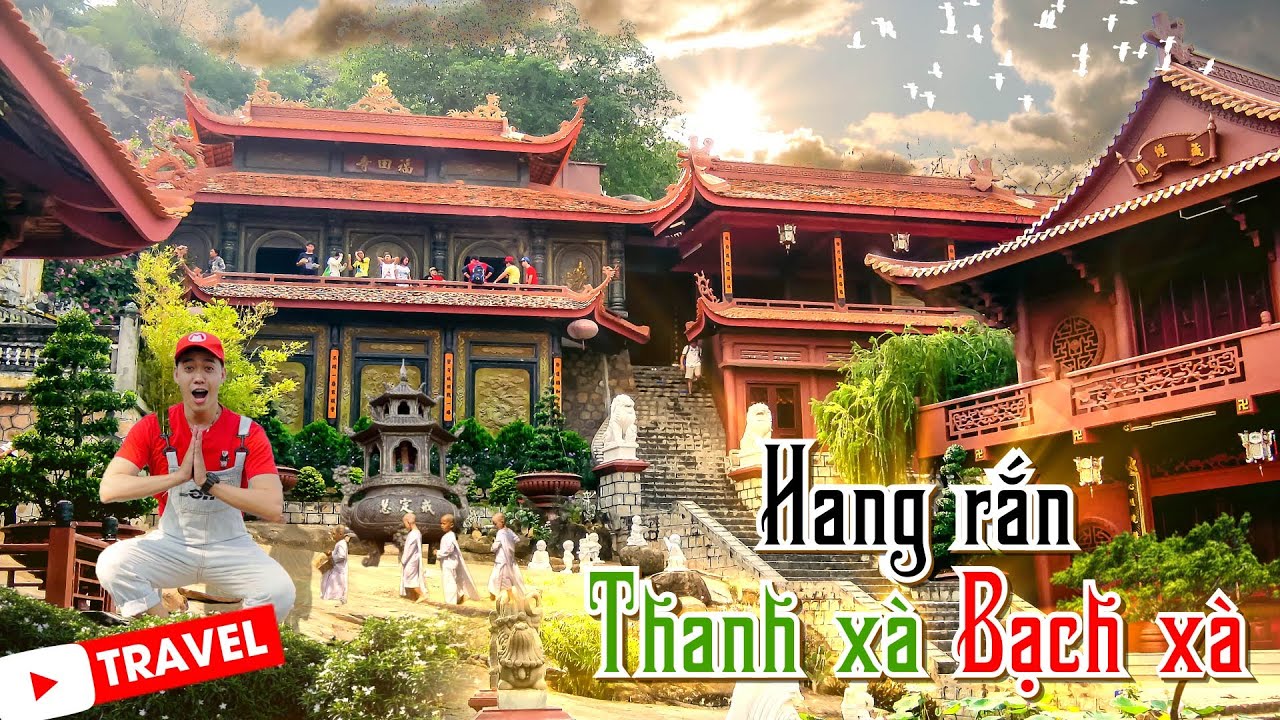 Li kỳ hang rắn Thanh x&agrave; Bạch x&agrave; tại ch&ugrave;a hang Ch&acirc;u Đốc - Ch&ugrave;a Phước Điền Tự tỉnh An Giang