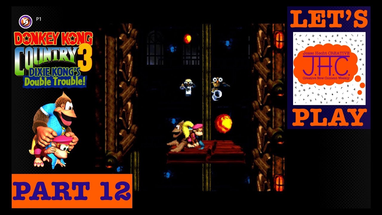 Металлические совы? Давайте поиграем в Donkey Kong Country 3 на SNES! Дикси Кидди Конг Кремлингс ...