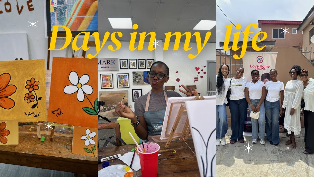 Days in my life| Painting 🎨, reading 📖, community ✨