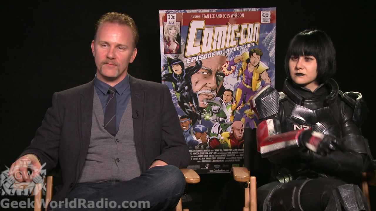 Morgan Spurlock and Holly Conrad intv. for Comic-Con Episode IV: A Fan's Hope