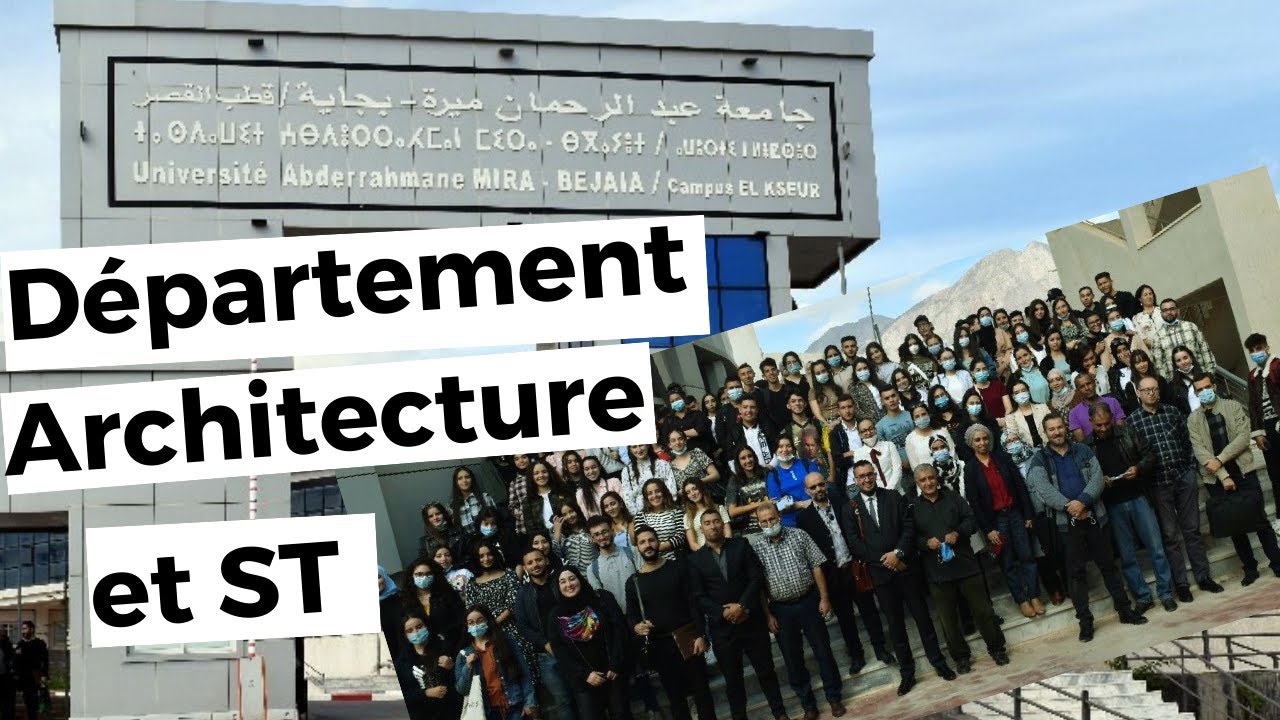 Cérémonie de la rentrée universitaire du département ST et Architecture au campus Elkseur, Bejaia