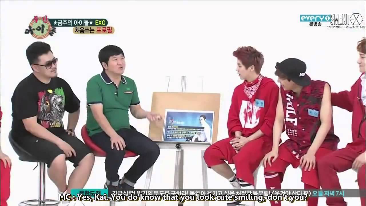 ENG SUB 130710 EXO at Weekly Idol FULL